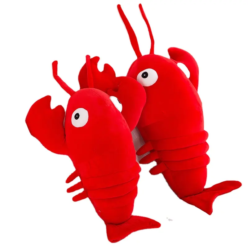 Bubble Simulation Lobster Plush Toy Doll Stuffed Sea Animal lobster pillow Creative Soft Kid Toys Gift 50/60/70cm