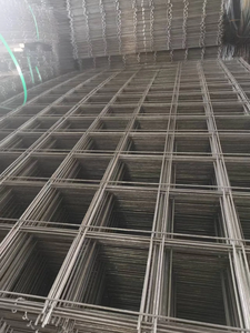 Vente en gros de plaques de treillis métallique en acier renforcé SL62 SL82 SL92, treillis métallique soudé simple renforcé pour la coupe de barres d'armature en béton - Product Image 2