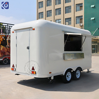 Remorque de camion-restaurant CAMPTRL entièrement équipée, camion-restaurant pour glaces, cuisine mobile de concession, chariot à hot-dogs et frites