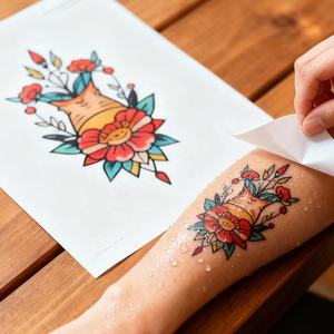 Set di Carta per Tatuaggi Stampabile al Laser, Fogli per Trasferimento ad Acqua per Arte Temporanea sul Corpo, per Eventi, Spettacoli Familiari, Gruppi Creativi - Product Image 3
