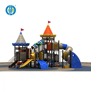 Commercial Amusement park children plastic tubing slide Outdoor Playground