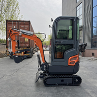 Mini-excavatrices Ce Epa 1 tonne, 1,5 tonne, 1,6 tonne avec flèche pivotante