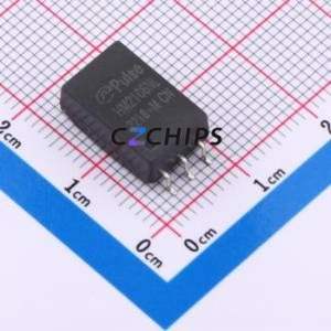 Transformador LAN HM2106NLT SMD-6P, Inductor de 13.3x8.5mm (Relación de Transformación: 1:1) (Inductancia: 135uH Temperatura de Funcionamiento:) - Product Image 1