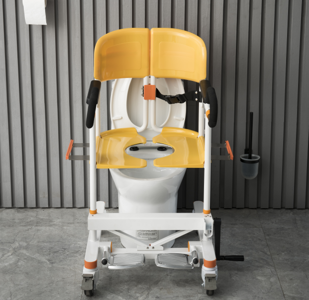 Multifunctional Patient Transfer Commode Chair Toilet Chair