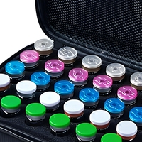 Étui de rangement écologique en EVA pour flacons d'insuline, fermeture éclair, pour réfrigérateur, compatible avec les flacons standard de 10 ml U-100, 30 emplacements