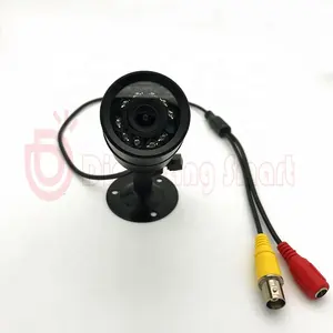 OEM Factory 1000TVL 8pcs IR leds infrarossi Night Vison CCTV Mini Bullet telecamera analogica per uso interno ed esterno