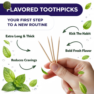 Palillos <span class=keywords><strong>de</strong></span> Bambú con Sabor a Frutas <span class=keywords><strong>de</strong></span> Larga Duración, Palitos para el Aliento Fresco Sin Azúcar para el Control del Antojos y el Dejar <span class=keywords><strong>de</strong></span> Fumar - Product Image 2