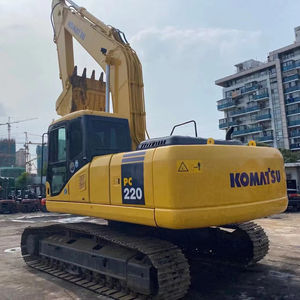 Excavatrice sur chenilles hydraulique d'occasion KOMATSU PC220-7 PC220-8 en excellent état, d'origine, à Shanghai - Product Image 1