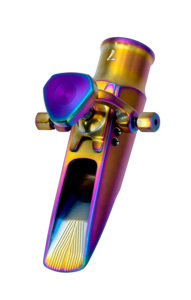 Boquilla Ergonómica de Titanio para Saxofón Alto Blast1 Rainbow PVD Fotocatalizador No Tóxico Antibacteriano para Interpretación - Product Image 4