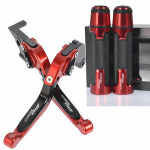Pièces d'assemblage de freins de moto NINJA650 <span class=keywords><strong>Ninja</strong></span> <span class=keywords><strong>650</strong></span>, CNC en aluminium anodisé, couleur, leviers de frein et d'embrayage pliables et extensibles, poignées - Product Image 3