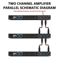 K-2 Harga Terjangkau untuk Desain Baru 650 Watt Digital Power Amplifier Kelas D Sirkuit Output Digital Amplifier