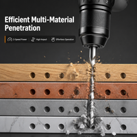Perceuse sans fil compacte haute performance à double vitesse, perceuse à percussion sans fil, perceuse à main au lithium-ion, mini perceuse de qualité industrielle