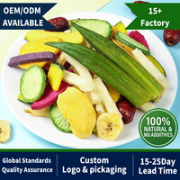 Feestelijke Geschenkdoos VF Groentechips Kerstmis Nieuwjaar Feestelijk Thema Kwaliteits Snackpakket Gedroogd Fruit Gedroogde Groenten