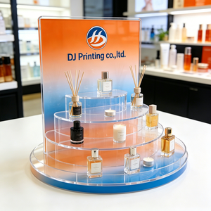 Présentoir en acrylique sur mesure avec impression couleur et structure adaptée – Modèle d'affichage POP en acrylique pour cosmétiques et soins de la peau - Product Image 5