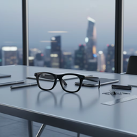 Lunettes Intelligentes IA avec Caméra 13MP, Enregistrement Vidéo Tendance 2026, Traduction 20+ Langues, Lunettes de Soleil pour Appels et Lecture Musicale, Hommes et Femmes