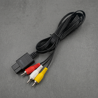 Cable de Audio y Video RCA de 3 Vías, 1.8M, Cable AV Compuesto Macho a Macho para Consola de Juegos Retro, Monitor de TV, Conexión de Audio y Video