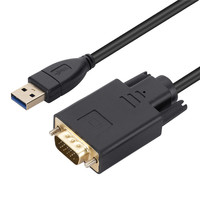 USB 3.0 zu VGA Computer Host USB 3.0 zur Überwachung von TV-Geräten VGA-Schnitts telle eingang Audio-Video-Adapter kabel