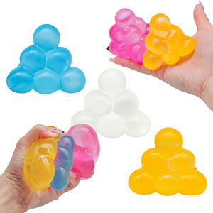 Most Popular Maltose TPR Triangular Snowflake Ice Cube Pressure Release <b>Squeeze</b> Decompression Squishy Toy for Kids Adults - Product Image 2