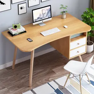 Nordic Minimalista Computer Table Price Simples Single Kids Furniture Study Desk