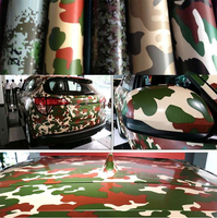 Film de protection décoratif pour carrosserie de véhicule en vinyle PVC camouflage sans bulles d'air, à usage unique, fabriqué en Chine – Offre Spéciale