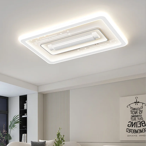 <b>Ceiling</b> Fan <b>Light</b> Indoor Living Room Modern <b>Remote</b> <b>Control</b> Iron Material <b>Ceiling</b> Fan Lamps LED Bladeless Home Decoration Lustres - Product Image 3