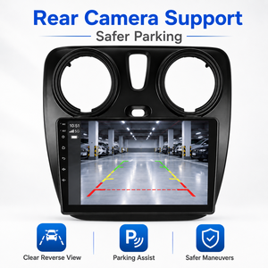 Pour <span class=keywords><strong>Renault</strong></span> Lodgy 2021 Écran Lecteur DVD Radio 9 Pouces Navigation Sans Fil Caméra Streaming Smartphone DSP RDS Fastboot Haut-parleur - Product Image 1