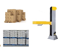 Robot collaboratif de palettisation de cartons, robot de palettisation pour cartons, fûts, seaux, produits de peinture
