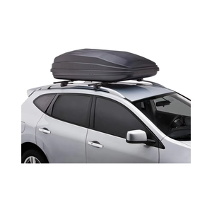 Customized <strong>Black</strong> Rear-Opening Waterproof ABS Roof-Mounted Four-Wheel Cargo Box Spinner Caster Soft Handle Lock Premium <strong>Suitcases</strong> - Product Image 1