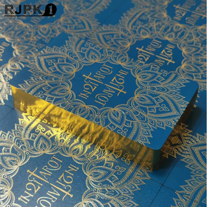 高端塔罗牌烫金金属油墨印刷镀金边缘具有可定制的标志占卜能力 - Product Image 3