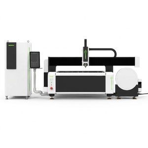 ระบบตัดแผ่นและท่อโลหะด้วยไฟเบอร์เลเซอร์แบบโครงสร้าง Gantry เชิงพาณิชย์ 1000W CNC - Product Image 1