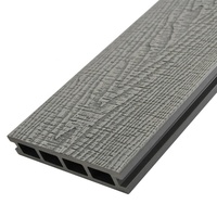 Planches de terrasse en composite bois-plastique 3D pour extérieur - Revêtement de sol technique ignifuge, imperméable et écologique