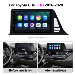 วิทยุติดรถยนต์ Wi-Fi สำหรับ <span class=keywords><strong>Toyota</strong></span> <span class=keywords><strong>CHR</strong></span> C-HR 2016 2017 2018 2019เครื่องเล่นวิดีโอมัลติมีเดีย Android 12 DSP Auto <span class=keywords><strong>CarPlay</strong></span> NO DVD 2DIN - Product Image 2