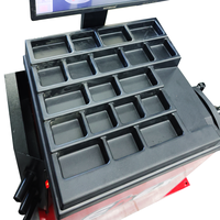 Machine d'équilibrage de roues AnTool A-680, précision 1g, écran LED, pour l'alignement des pneus de voitures