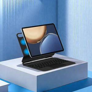 Oem Biểu Tượng Tùy Chỉnh Ngôn Ngữ Đứng Không Dây Trackpad Backlit Folio Từ Trường Hợp Đối Với Honor V7 Pro 11 Ma Thuật Bàn Phím - Product Image 1