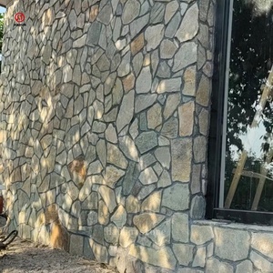 <strong>Brown</strong> and Grey Natural Stone Crazy Stone Tiles - Product Image 3