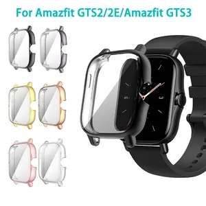 Custodia protettiva in TPU per Amazfit GTS 2 2e 3 custodia protettiva per schermo intero custodia per Huami Amazfit GTS2/Bip custodia protettiva per orologio