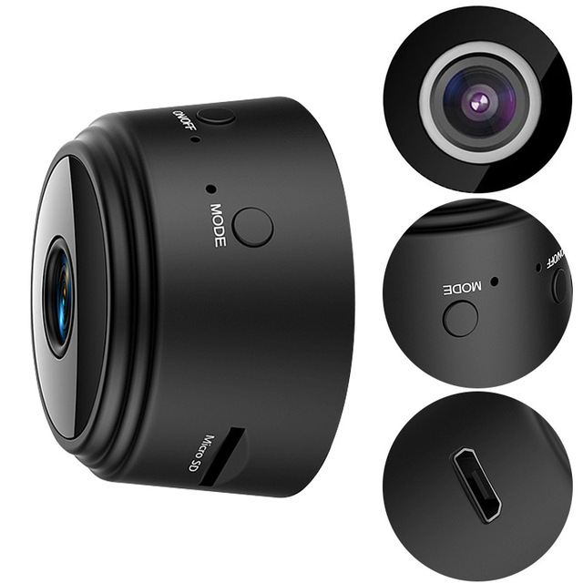 A9 Camera Home Security Wireless HD Intelligent WiFi Remote Camera 1080p Infrared Night Vision Monitoring Camera