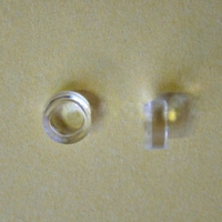 Diamètre 7mm Lentille de collimateur laser Diode laser Miroir de mise au point Lentille de collimateur acrylique