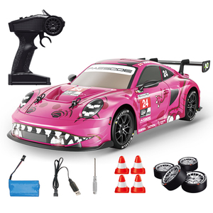 Voiture RC 4x4 à l'échelle 1:16 avec effet de fumée en option, télécommande proportionnelle 2,4 GHz et éclairage LED - Product Image 1