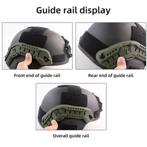 Kit de Rieles Laterales para Casco ACH ARC de Nailon, Riel Táctico Ligero para Deportes de Equitación para Niños - Product Image 6