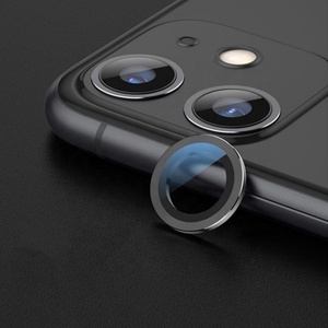 ตัวป้องกันเลนส์กล้องโลหะอะลูมิเนียมขายดี แหวนเลนส์กล้องโลหะกระจก สำหรับ iPhone 11 12 13 Mini Pro Max 14 - Product Image 3