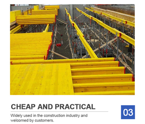 Pannelli in compensato giallo a 3 strati per casseforme edili in cemento a prezzo conveniente - Product Image 5