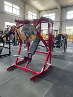 Presse à pectoraux assise isolalette inclinée en acier de qualité supérieure, à charge libre, pour musculation
