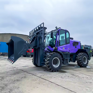 Carrello Elevatore Elettrico Fuoristrada 4x4 con Benna in Vendita - Product Image 4