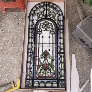 หน้าต่างกระจกสีทิฟฟานี่ที่กำหนดเองและประตูการออกแบบต้นไม้ที่สวยงามสำหรับโบสถ์และอาคาร - Product Image 5