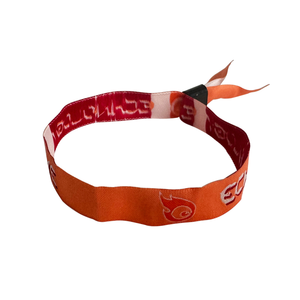 Bracelet <span class=keywords><strong>de</strong></span> billet d'événement VIP Bracelet <span class=keywords><strong>de</strong></span> festival tissé en tissu <span class=keywords><strong>de</strong></span> ruban pour les festivals et les événements promotionnels - Product Image 3