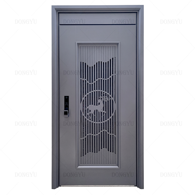 China Factory Exterior Steel Security Door