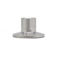 Konektor Cepat Pasang Pipa KF Clamp Quick-Fit Chuck dengan Ulir Dalam BSPT Sisi Berlawanan dan Gigi Dalam, Bahan Stainless Steel 304