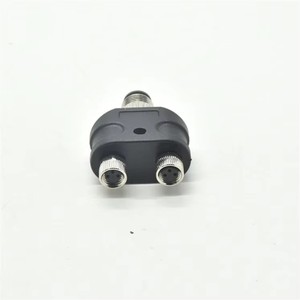 Y ตัวเชื่อมต่อสัญญาณตัวแยกรหัส M12ตัวผู้กับตัวเมียกันน้ำ DIN 4ขาเป็น3พินอะแดปเตอร์ชนิด Y - Product Image 3
