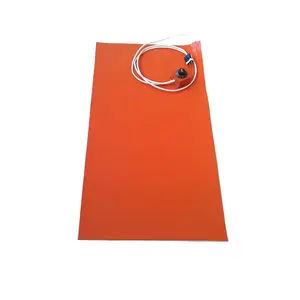 Flexible Heating Element Battery Powered Dc 12V Silicone Heater Pad